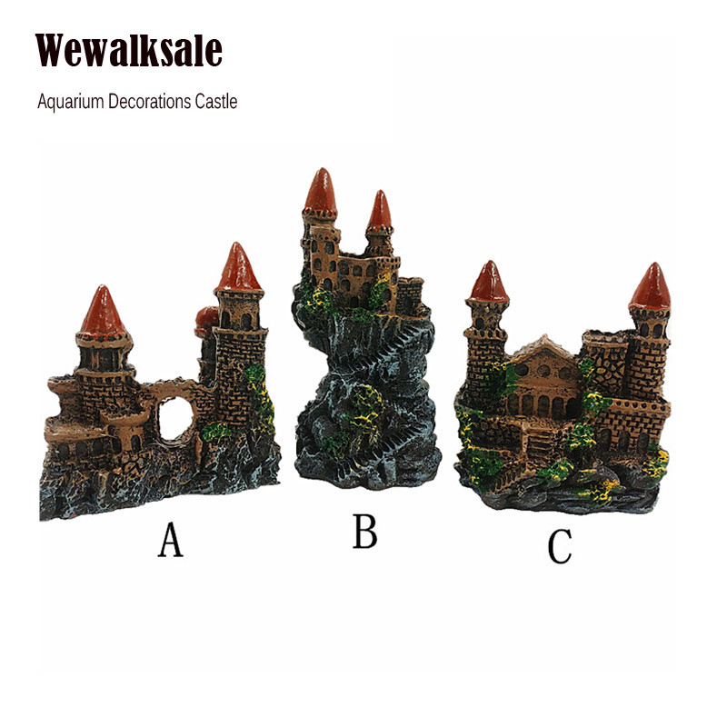 gothic fish tank decorations